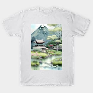 Japanese landscape T-Shirt